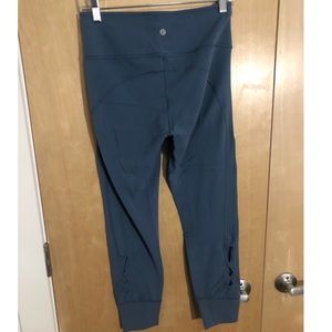 Blue Lululemon Leggings